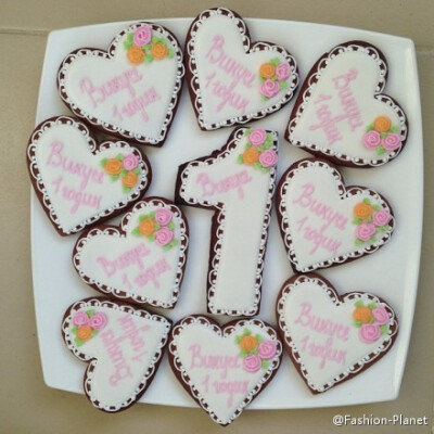 超可爱 翻糖饼干