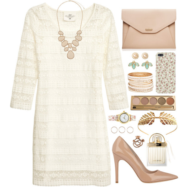 A fashion look from February 2015 featuring white cocktail dresses, pointy toe stilettos and Forever New. Browse and shop related looks.