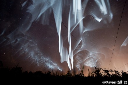 White Northern Lights in Finland