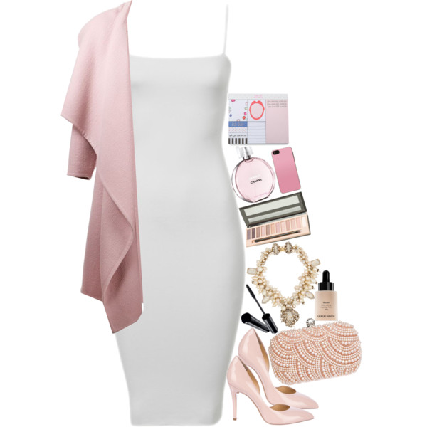 A fashion look from February 2015 featuring chloe coat, pointed toe pumps and pink purse. Browse and shop related looks.