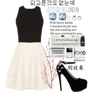 A fashion look from June 2014 featuring short dresses, high heel pumps and foldover purse. Browse and shop related looks.