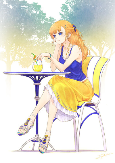 「orangina」/「冬野」のイラスト...