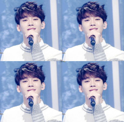 【EXO行星系】#EXO##金钟大##CHEN#四格截图9P。[Cr：logo]分享一位帅气的主唱~