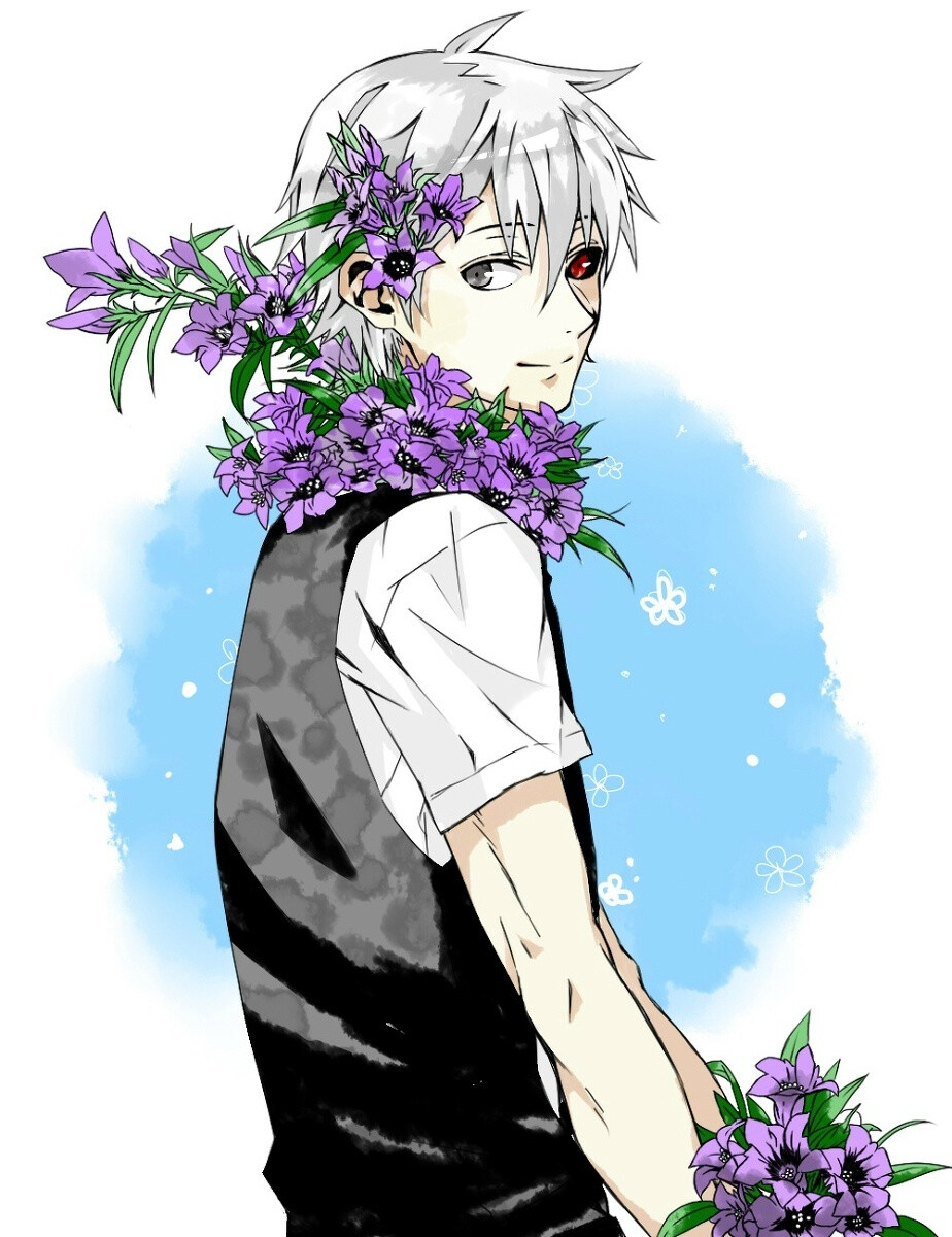 東京喰種# 美 原主页还有花语w &amp;gt;&amp;gt;&amp;gt;東京喰種×Flower | 花 しぐさ [pixiv