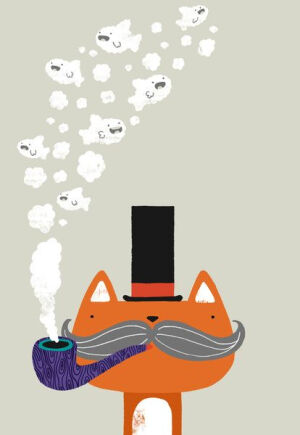 Smoked kippers Art Print