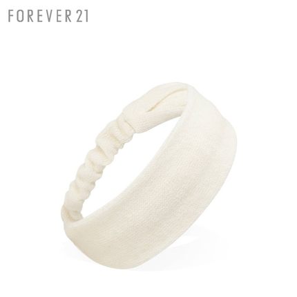 冬装5折起 FOREVER21 配件 F21纯色秋冬针织发带 原31.9