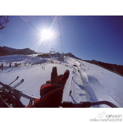 ️ @gopro hero 4 @gopro_epic #goprohero4 @ 南山滑雪場