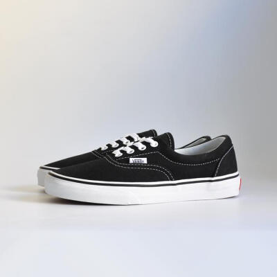 万斯VANS ERA 黑白经典款休闲鞋帆布鞋板鞋 情侣款 