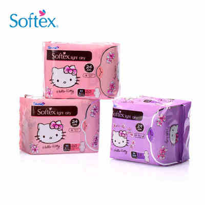  softex hello kitty卫生巾