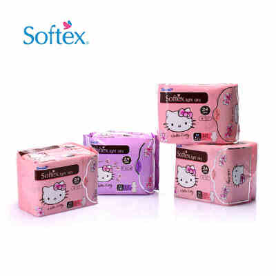  softex hello kitty卫生巾 softex hello kitty卫生巾