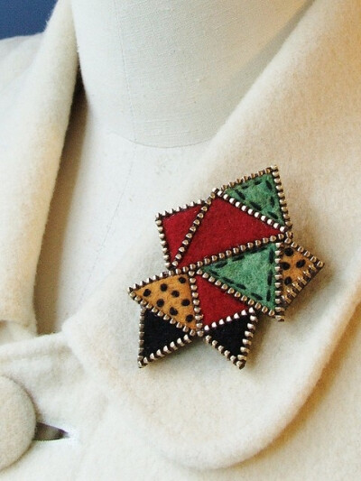 Felt and Zipper Projects by GekeAnja