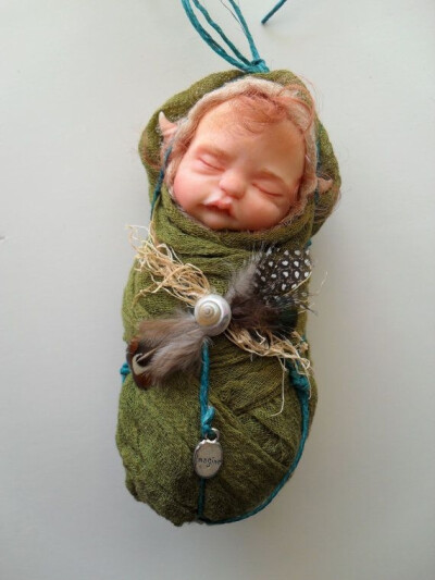 OOAK Nature Fairy Baby by pearl808