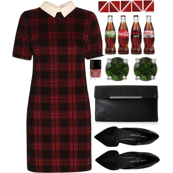 A fashion look from December 2014 featuring party dresses, patent leather shoes and BCBGMAXAZRIA. Browse and shop related looks.