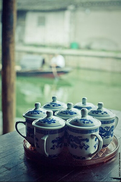 【美丽的中国】安昌。面水，盏茶。摇船过江南。