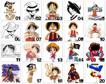 #海贼王#海贼王图库系列三（路飞LUFFY）））