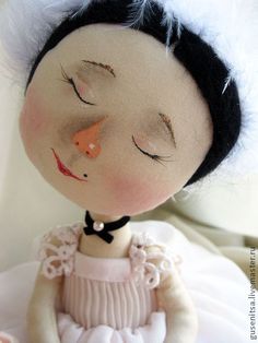 Plisetskaya. - Ballerina Gapchinskaya, interior doll, handmade Art