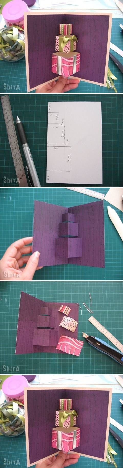 DIY Simple 3D Gift Card