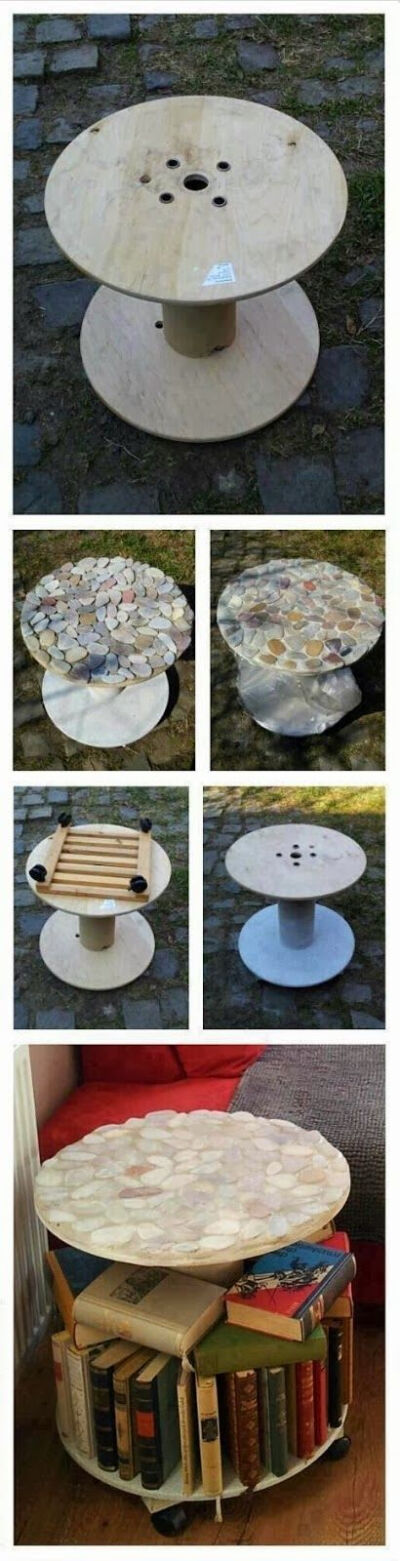 My DIY Projects: Make a table by recycling spool