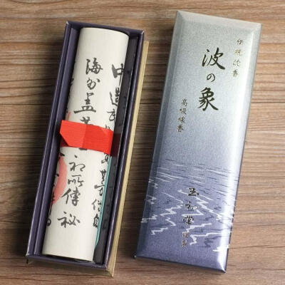 日本进口 玉初堂 波之象 传统沉香 日本 高级线香 薰香