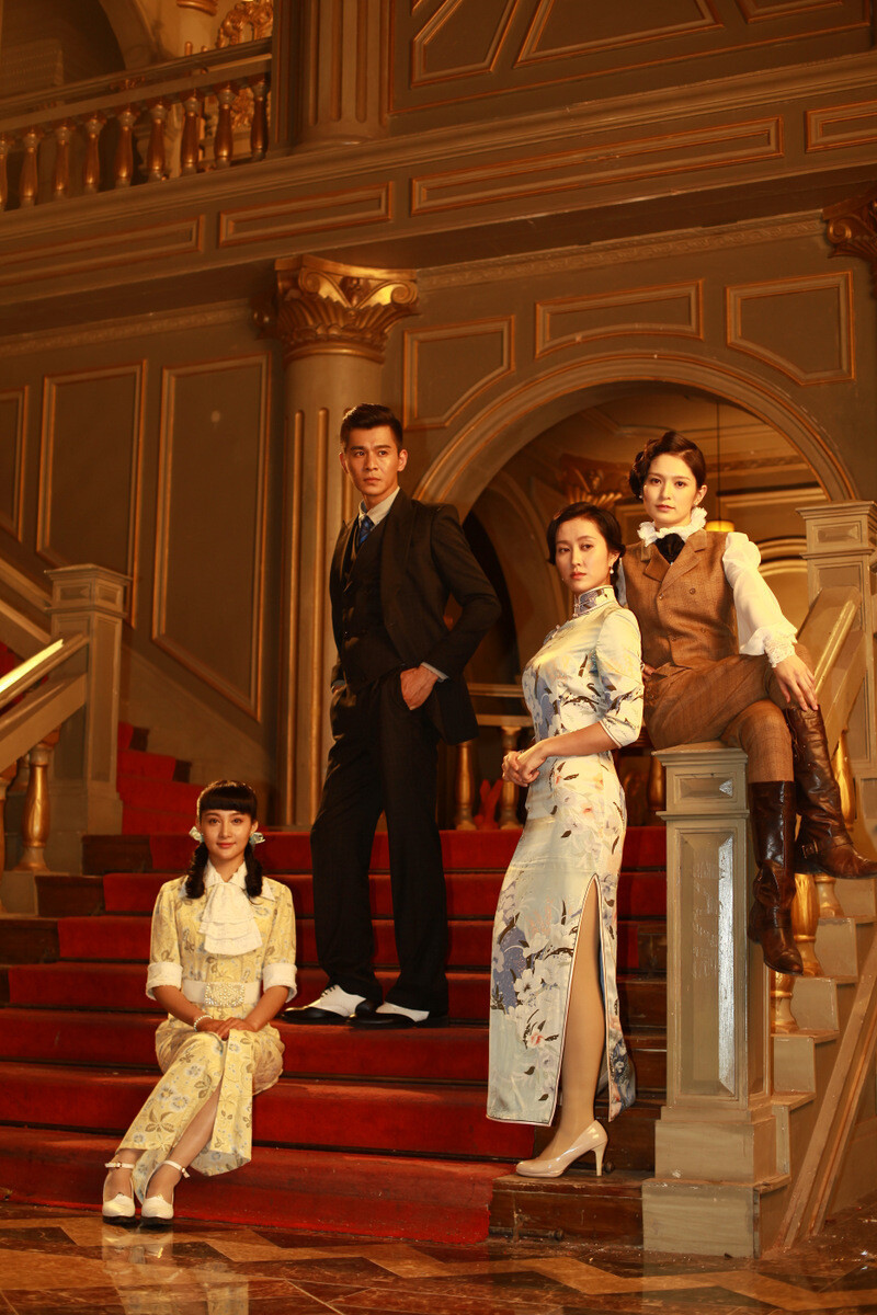 电视剧《浴血重生》，乔振宇饰演谭振刚。宣传图拍摄