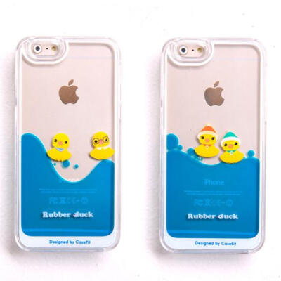 韩国进口苹果三星手机壳小鸭子可爱手机保护套 无现货