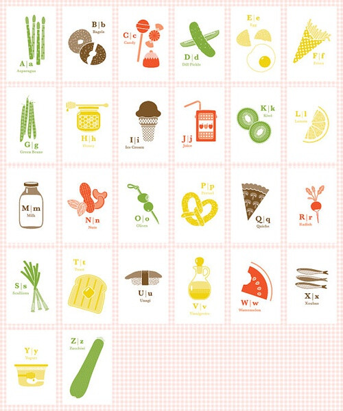 食物字母表