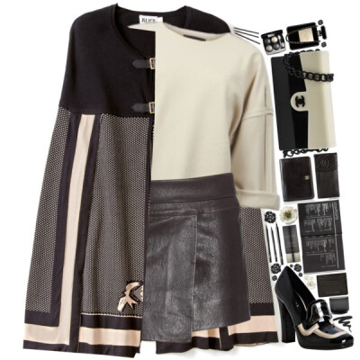 Song: Ellie Goulding - Love Me Like You Do #prada #chanel @polyvore-editorial @polyvore