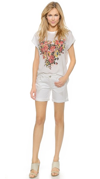 DL1961 Karlie 翻边短裤