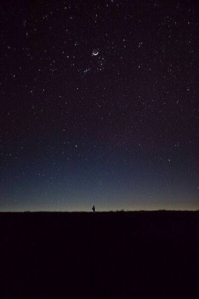 想去繁星满天的地方旅行。