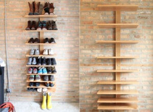 DIY shoe storage or book shelves