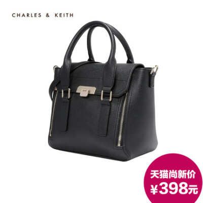 2015新款女手提包Charles Keith 50740923斜跨包女 欧美 时尚包包