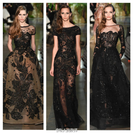 Elie Saab Spring 2015 Conture. 依旧各种仙！