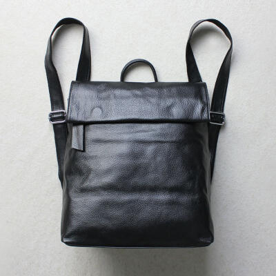 告密者 原创头层牛皮 日韩时尚双肩包书包真皮多功能手提单肩背包