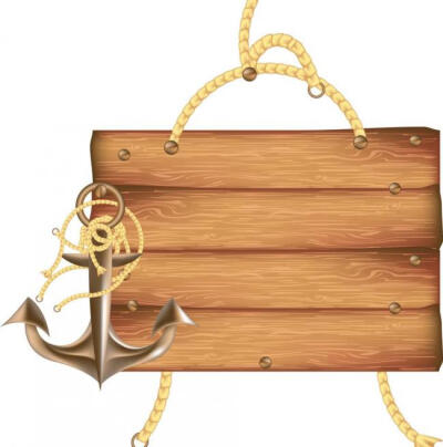 木板指示牌图片