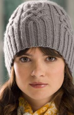 womens knit hat patterns free - Google Search