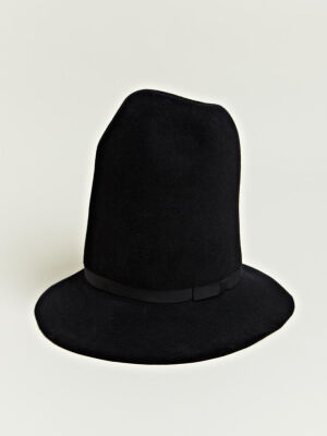 Yohji Yamamoto Men's Felt Mountain Hat