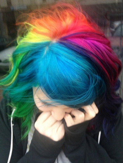 I need to do this! O.o | ♡ Colorful Hair ♡彩虹