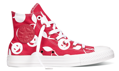 匡威 Converse Chuck Taylor All Star 笑脸樱桃印花 女款