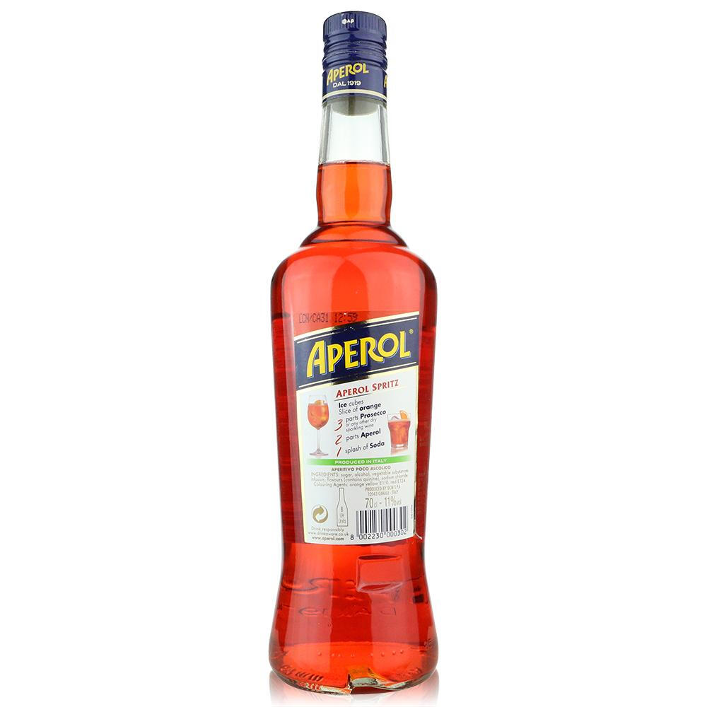 洋酒 APEROL阿佩罗开胃酒意大利原装进口700ml