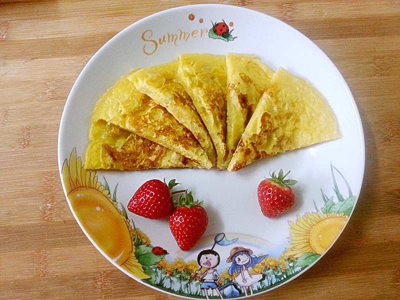 香蕉鸡蛋煎饼的做法