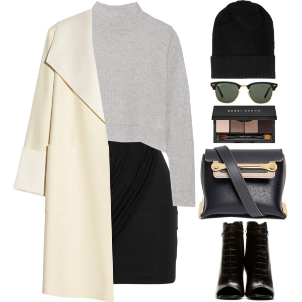 #spring #Winter #WishList #StreetStyle #boots #beanie #simpleoutfit #CasualChic #casual #simpleset #grey #trench #trenchcoat #roundsunglasses #lace