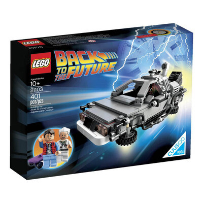 时间机器 Back to the Future: The DeLorean time machine 【商品型号】21103