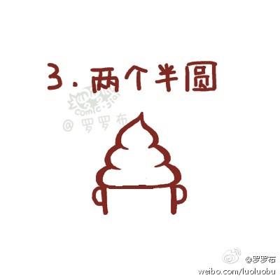 9个步骤，画出萌萌哒圣诞老人~ #罗罗布每日一图#