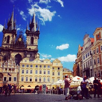 布拉格广场 Prague square