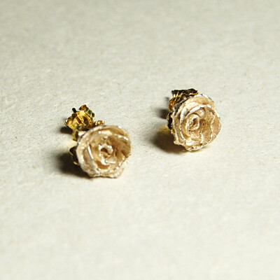 Benedicte Rose Ear Studs 玫瑰耳钉（预定60天左右）