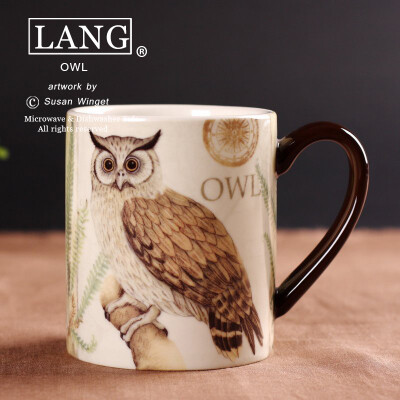 LANG owl 马克杯