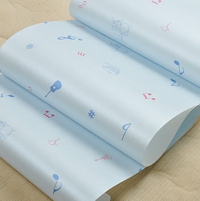 可爱的音符图案，使孩子的空间极具活跃感！