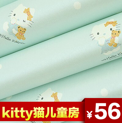 纯色蓝色粉色背景墙壁纸进口