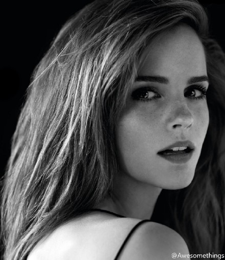 Emma Watson为联合国妇女署拍摄的写真