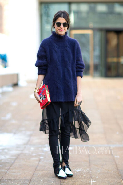 时尚博主莉安德拉·梅丁 (Leandra Medine)